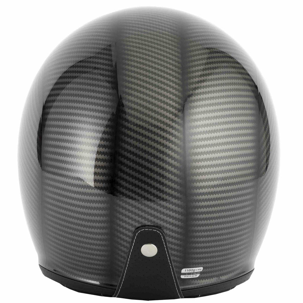 Vcan H589 Delta FCW Open Face Helmet inc Peak (Carbon)
