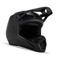 FOX Racing MX Youth Helmet - V1 PLAIN (Matte Black)