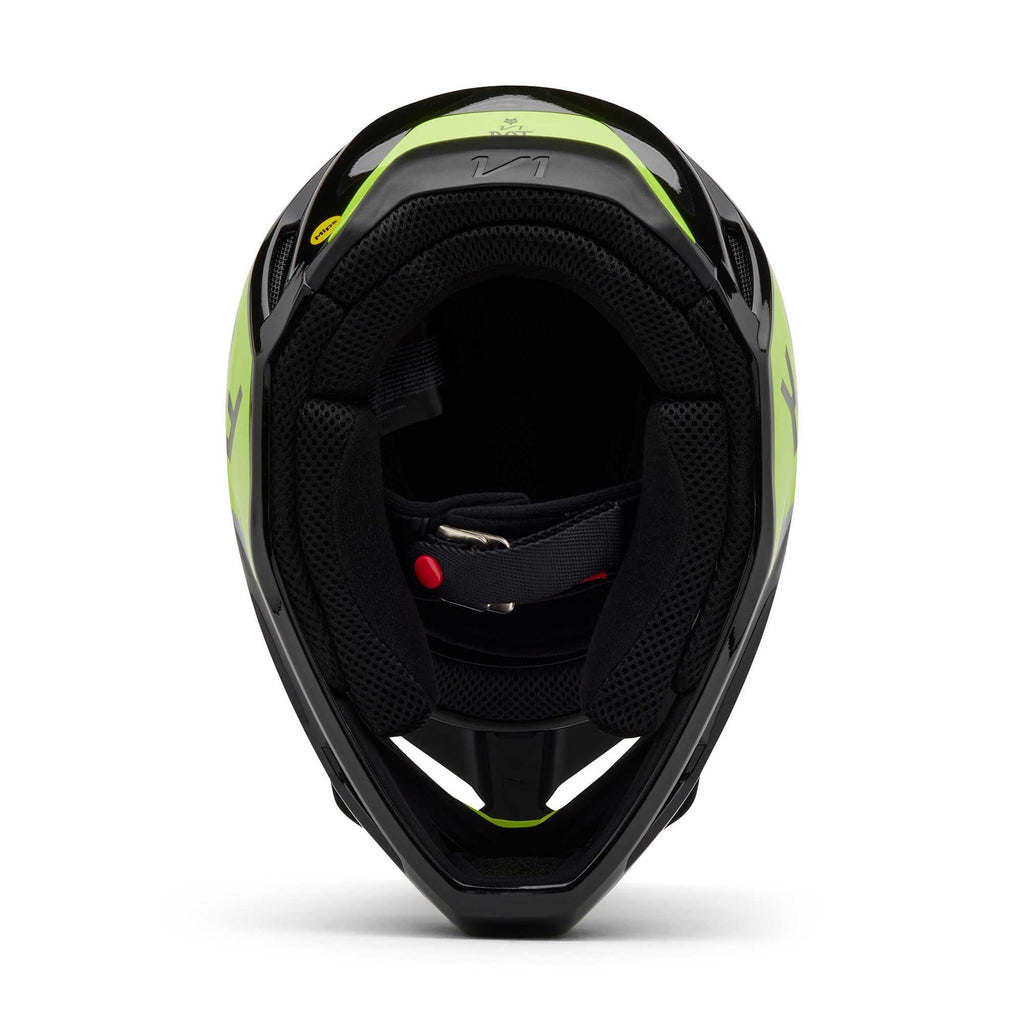 FOX Racing MX | Enduro Helmet - V1 LEAN (Grey/Yellow)