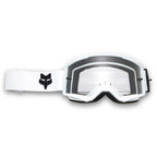 FOX Racing MAIN V3 CORE MX Goggles (White) Clear Lens