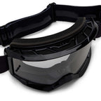 FOX Racing MAIN V3 CORE MX Goggles (Black) Clear Lens
