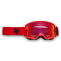 FOX Racing MX | MTB Goggles - MAIN V3 CORE (Fluo Red) Mirror Red Lens
