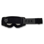 FOX Racing AIRSPACE V3 Enduro Goggles (Black) Dual Clear Lens