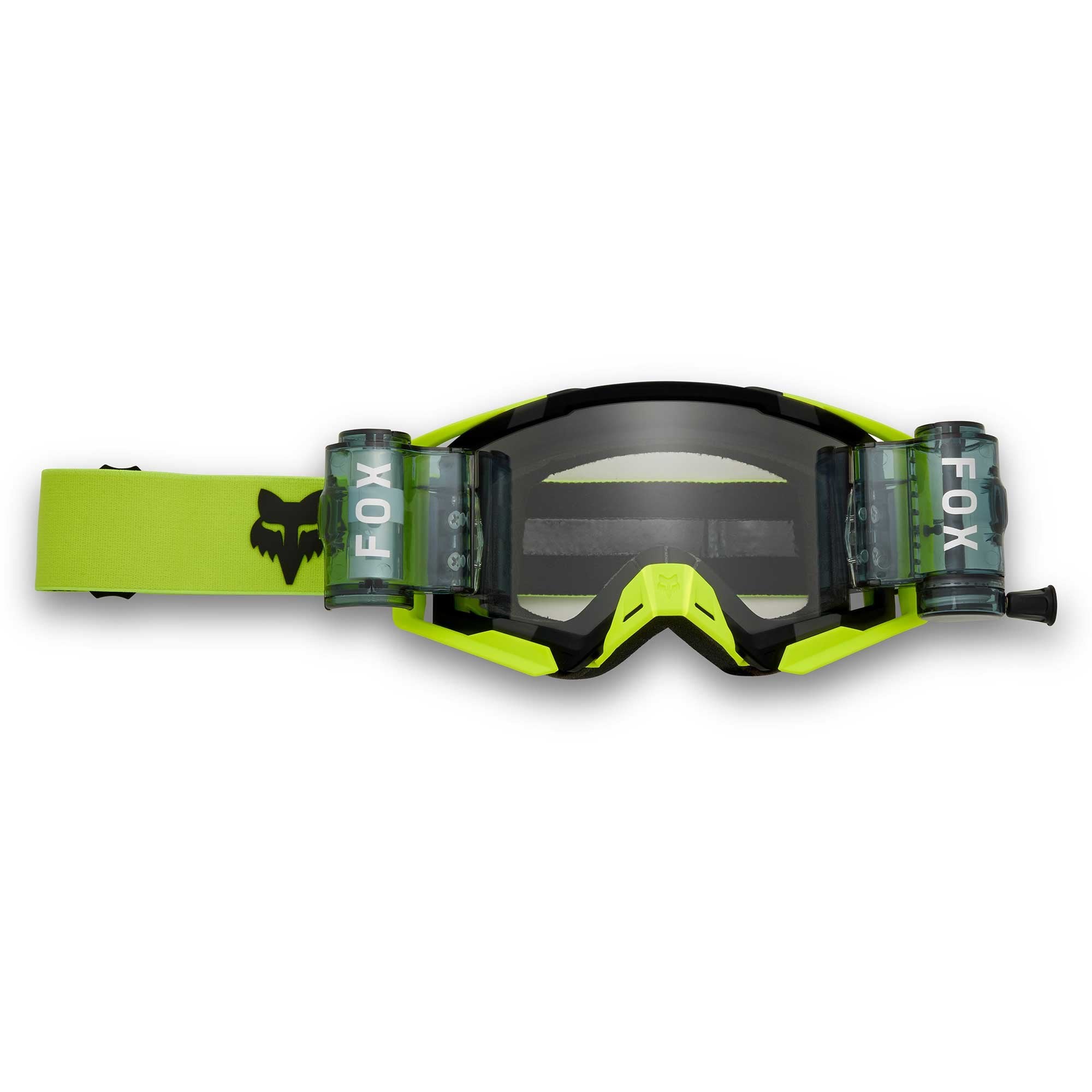 FOX Racing MX | MTB Goggles - AIRSPACE V3 Roll-Off System (Flo Yellow)