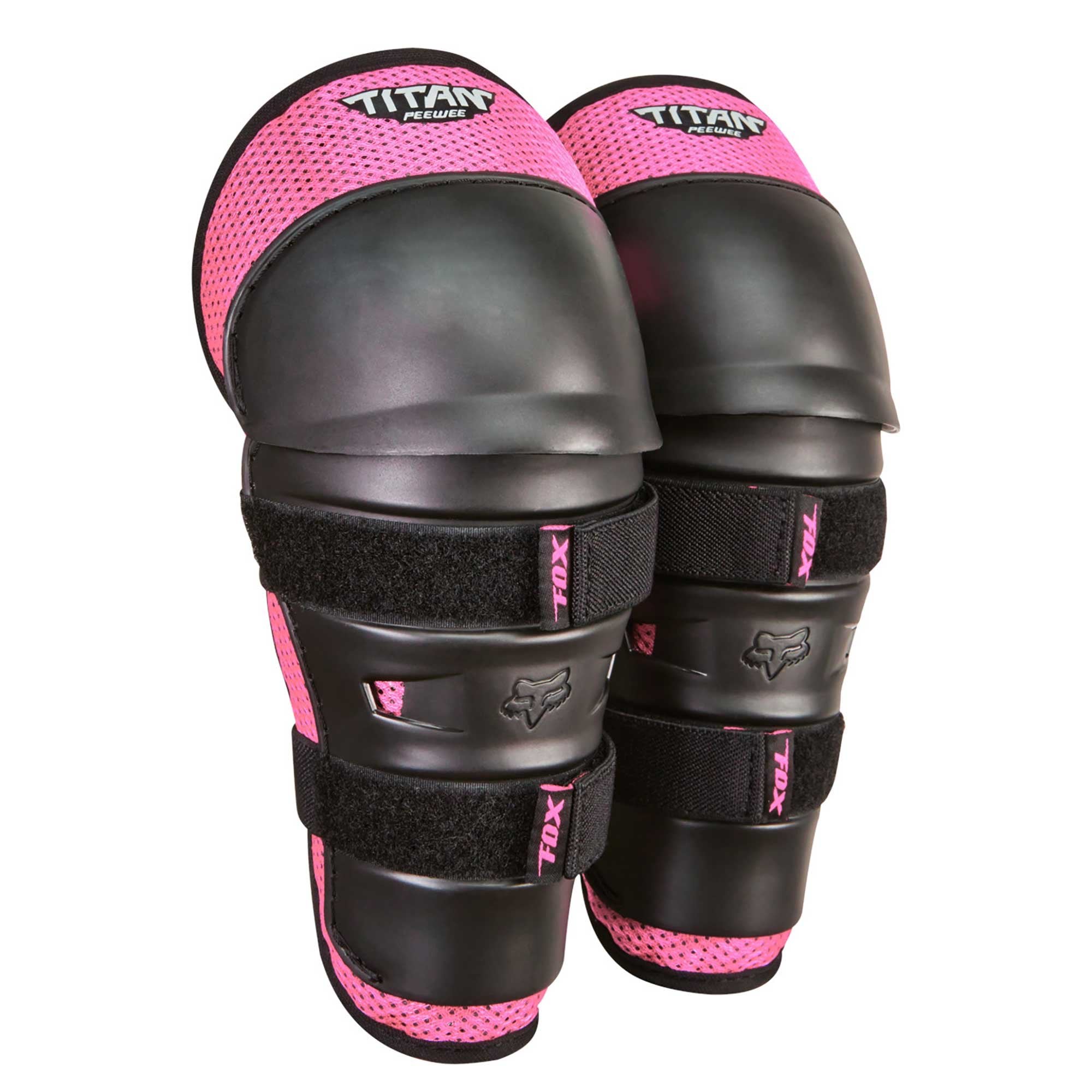 FOX Racing MX | MTB Kids Armour - Titan Knee Guard (Black/Pink)