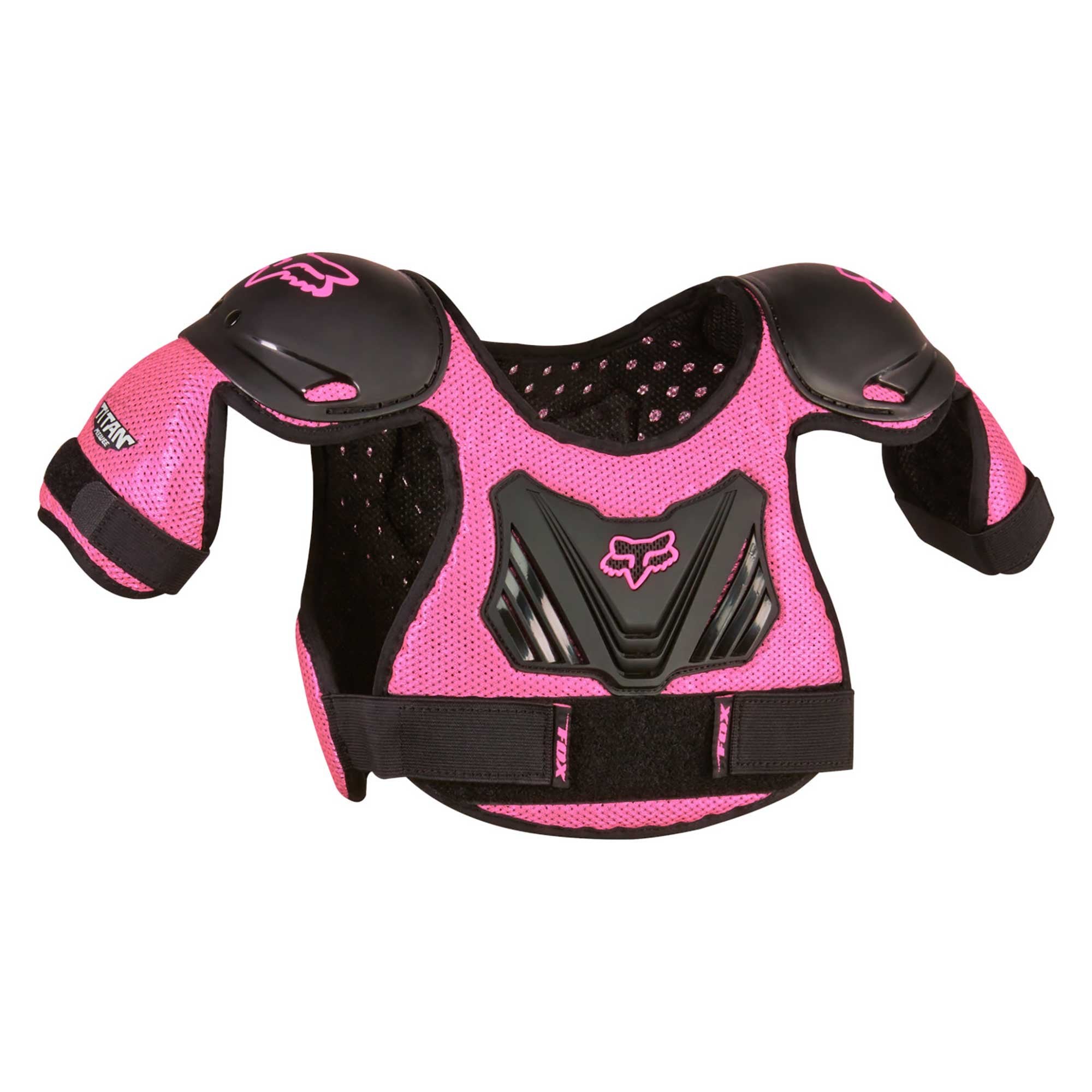 FOX Racing MX | MTB Kids Armour - Titan Roost Deflector (Black/Pink)