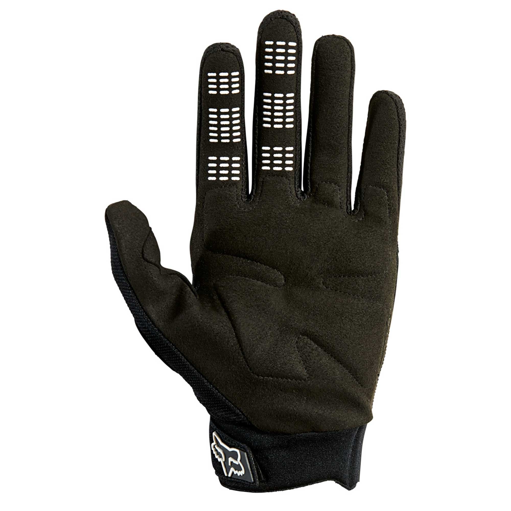 FOX (SALE) Gloves - DIRTPAW **Retro Logo** (Black/White)
