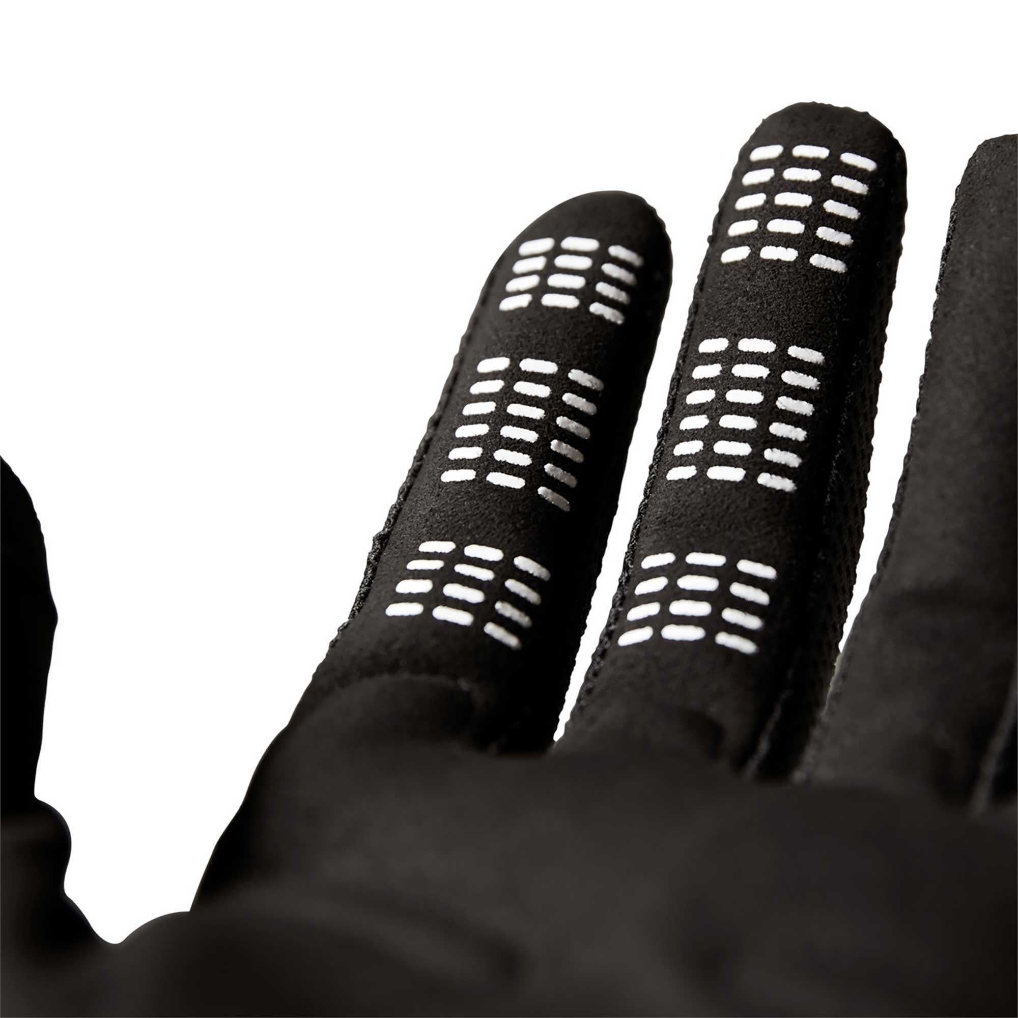 FOX (SALE) Gloves - DIRTPAW **Retro Logo** (Black/White)