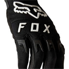 FOX (SALE) Gloves - DIRTPAW **Retro Logo** (Black/White)