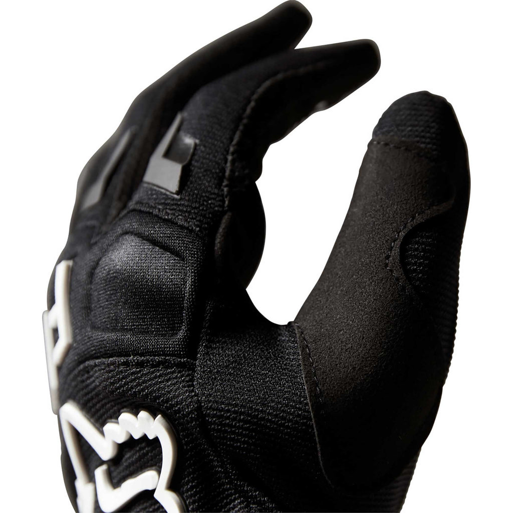 FOX (SALE) Gloves - DIRTPAW **Retro Logo** (Black/White)