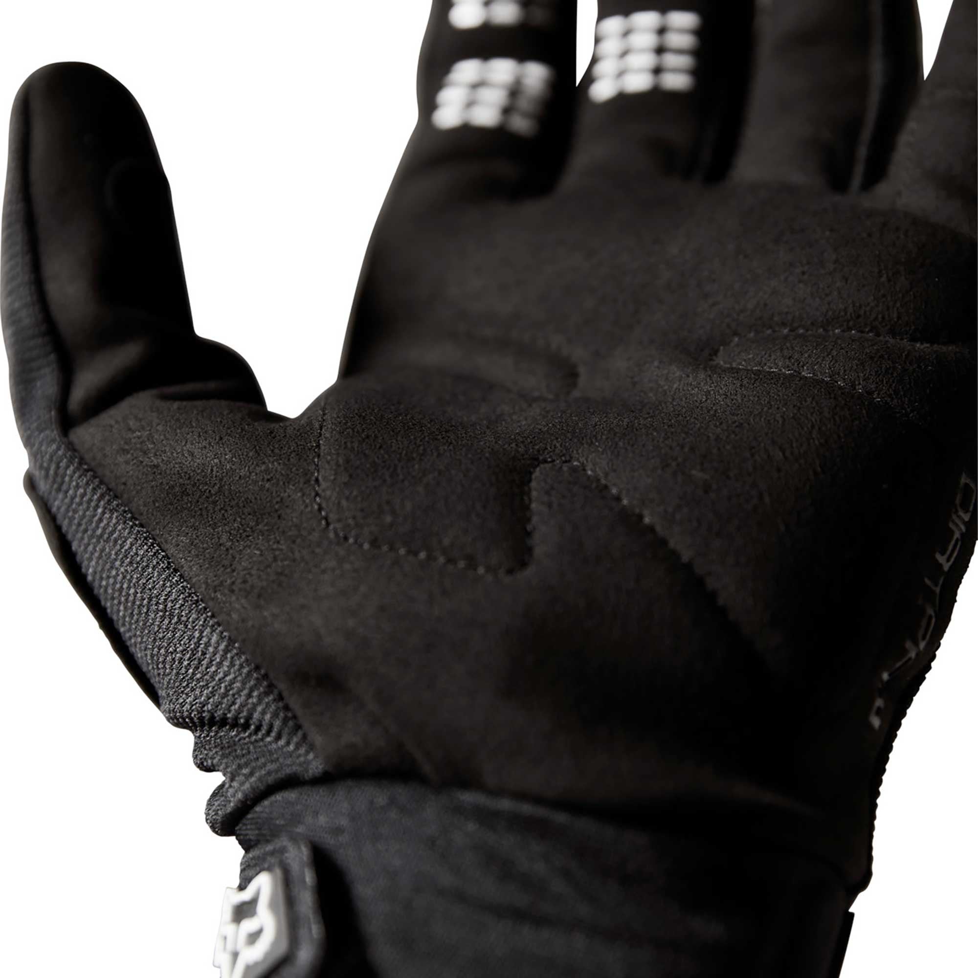 FOX (SALE) Gloves - DIRTPAW **Retro Logo** (Black/White)