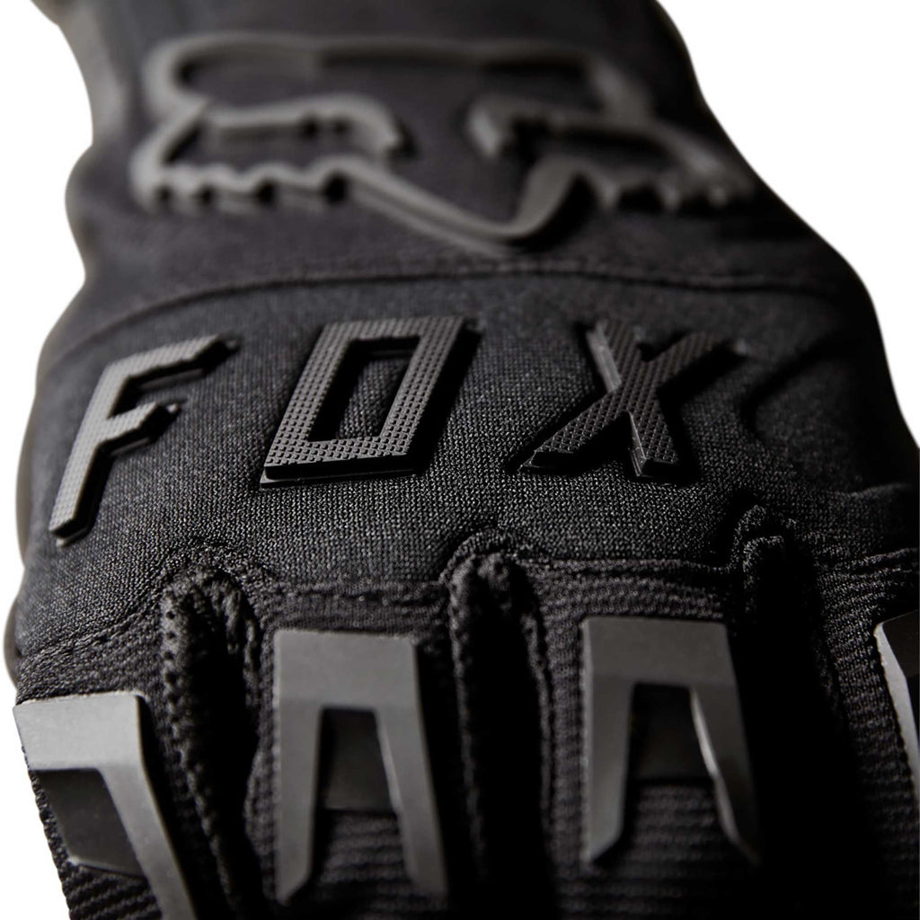 FOX (SALE) Gloves - DIRTPAW **Retro Logo** (Black/Black)