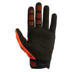 FOX (SALE) Gloves - DIRTPAW **Retro Logo** (Flo Orange)
