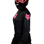 FOX Racing Women's BLACKOUT MX Jersey (Black/Black)