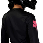 FOX Racing Women's BLACKOUT MX Jersey (Black/Black)