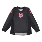 FOX Racing Kids MX | eBike Jersey - BLACKOUT (Black/Pink)