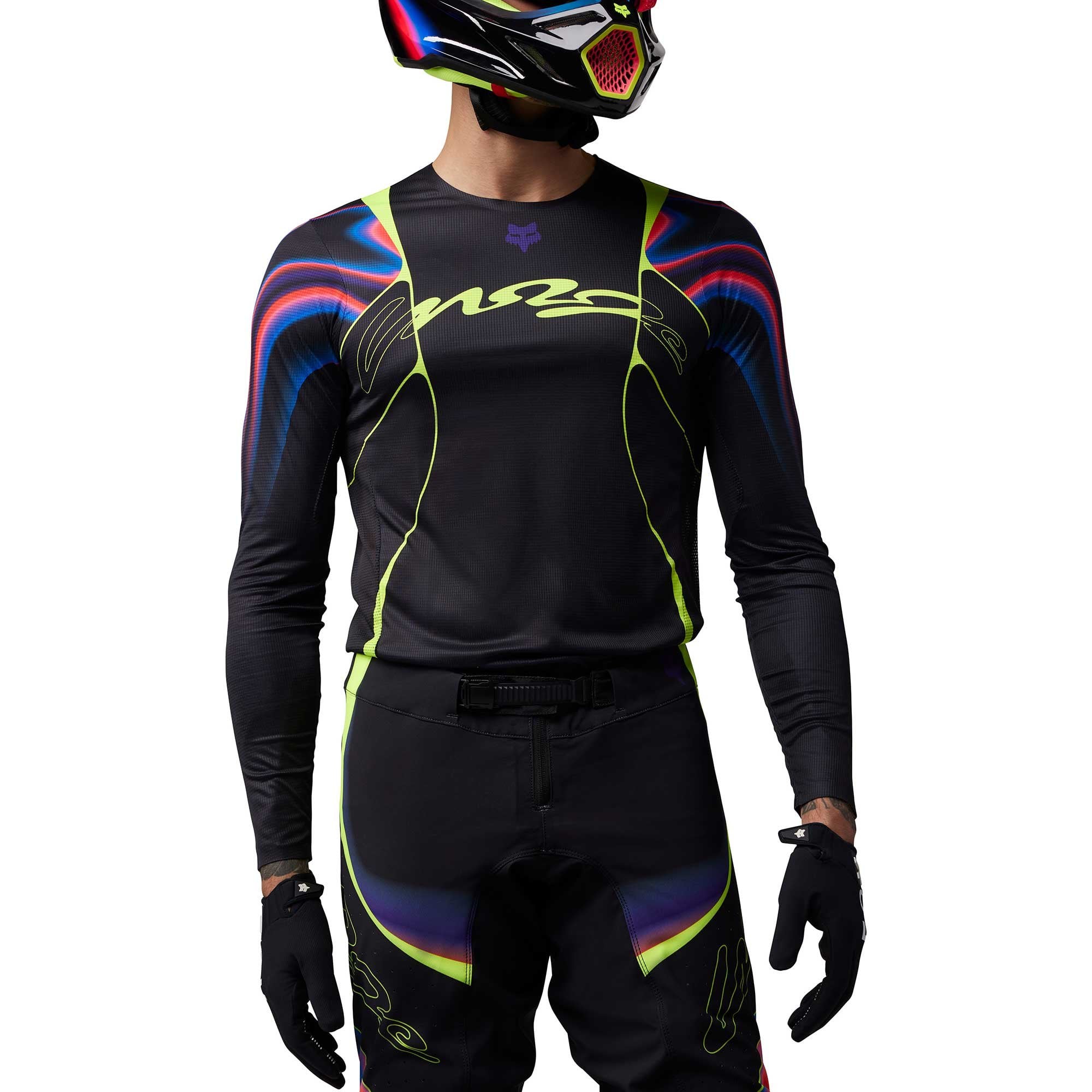 FOX (SALE) Jersey - FlexAir ENERGY (Black)