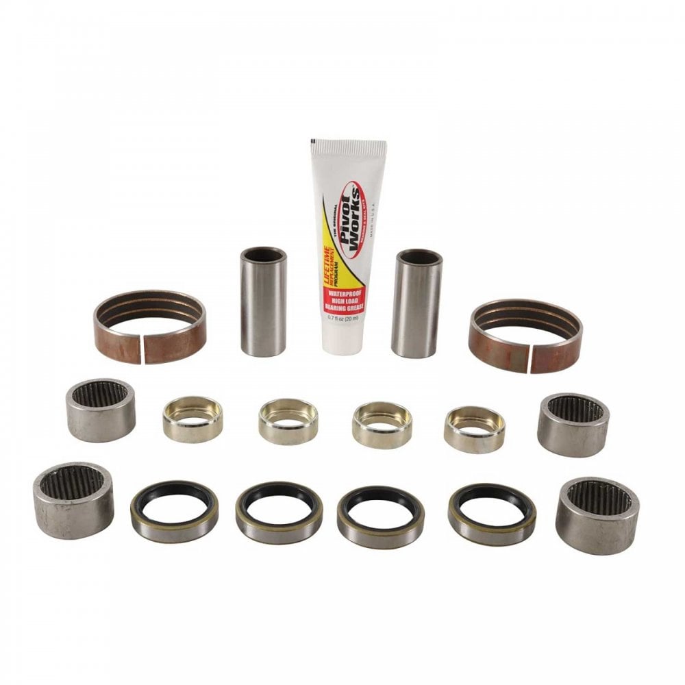 Pivot Works - Swingarm Bearing Kit - KTM SX125/144/150 04-15, SX250 03-16, SXF250 05-15, SXF350 11-15, SXF450 07-12, EXC/EXCF 125-500 04-16, Husqvarna FC250/350 14-15, FE250/350 14-16, TC125 14-15, TC250 14-16, TE125 15-16, TE250/300 14-16 (28-1168)