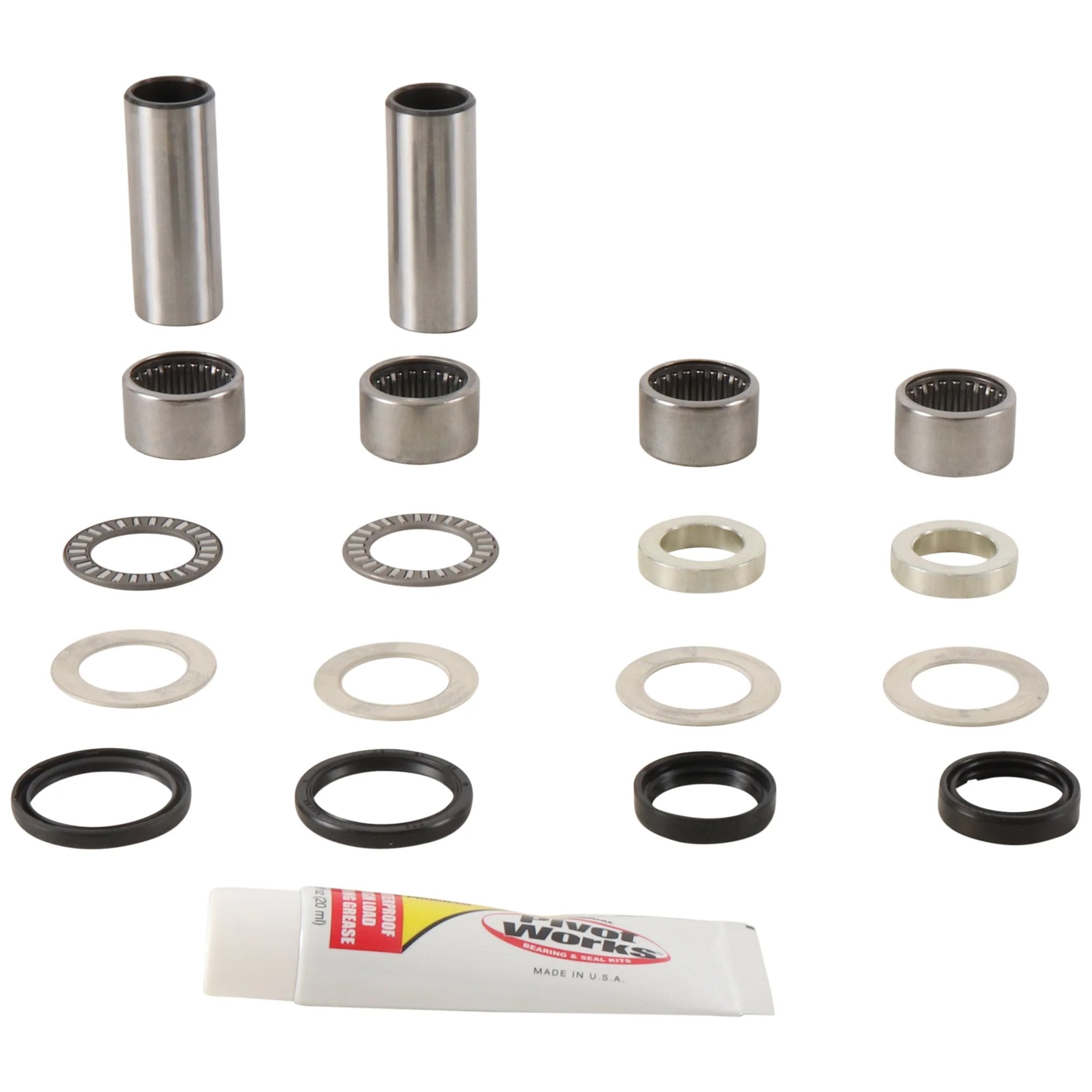 Pivot Works - Swingarm Bearing Kit - YZF250 14-26, YZF450 10-25, WRF250 15-26, WRF450 16-26, YZF250X 15-26, YZF450X 16-26 (28-1202)