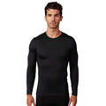FOX Racing Mens Base Layer - TECBASE LS Shirt (Black)