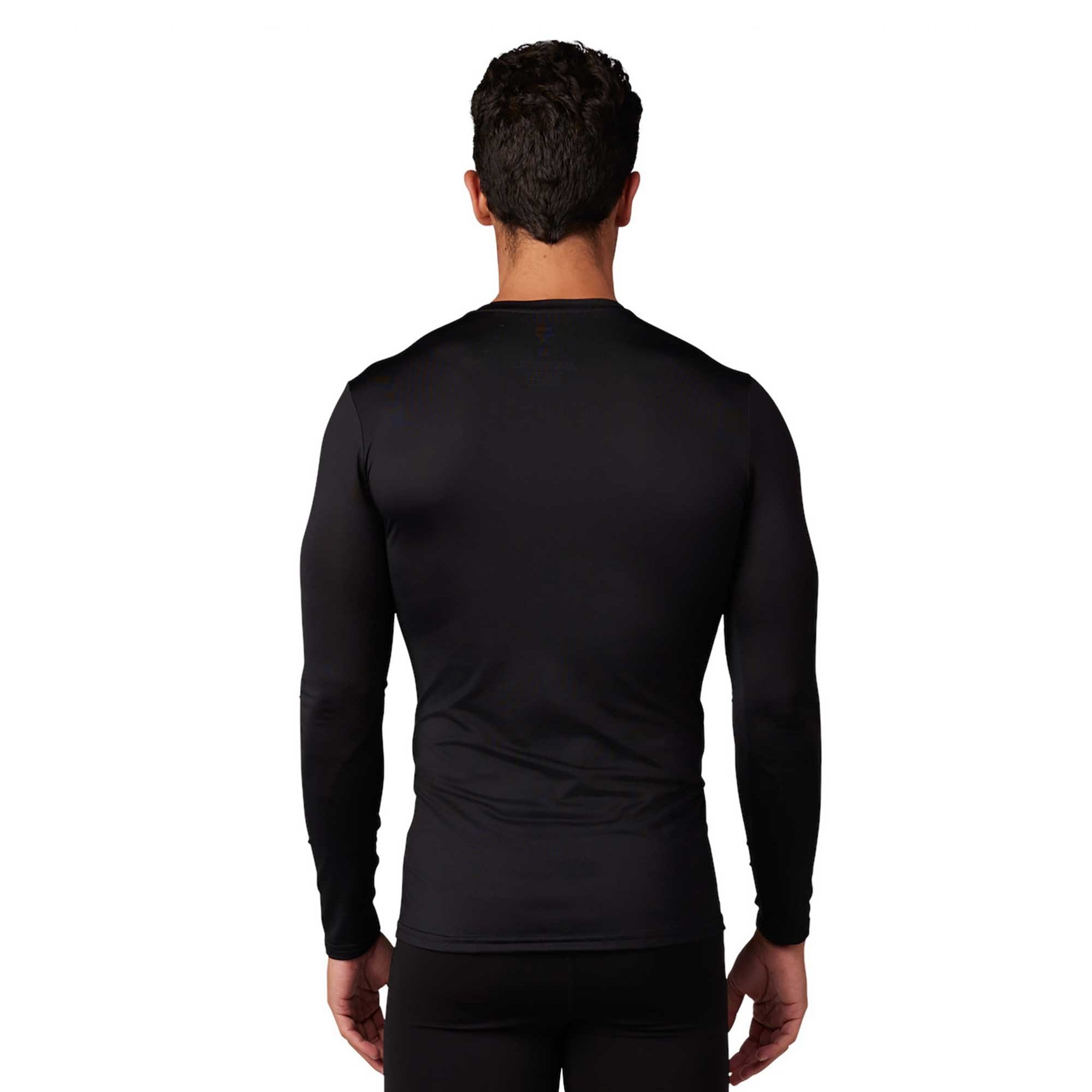 FOX Racing Mens Base Layer - TECBASE LS Shirt (Black)