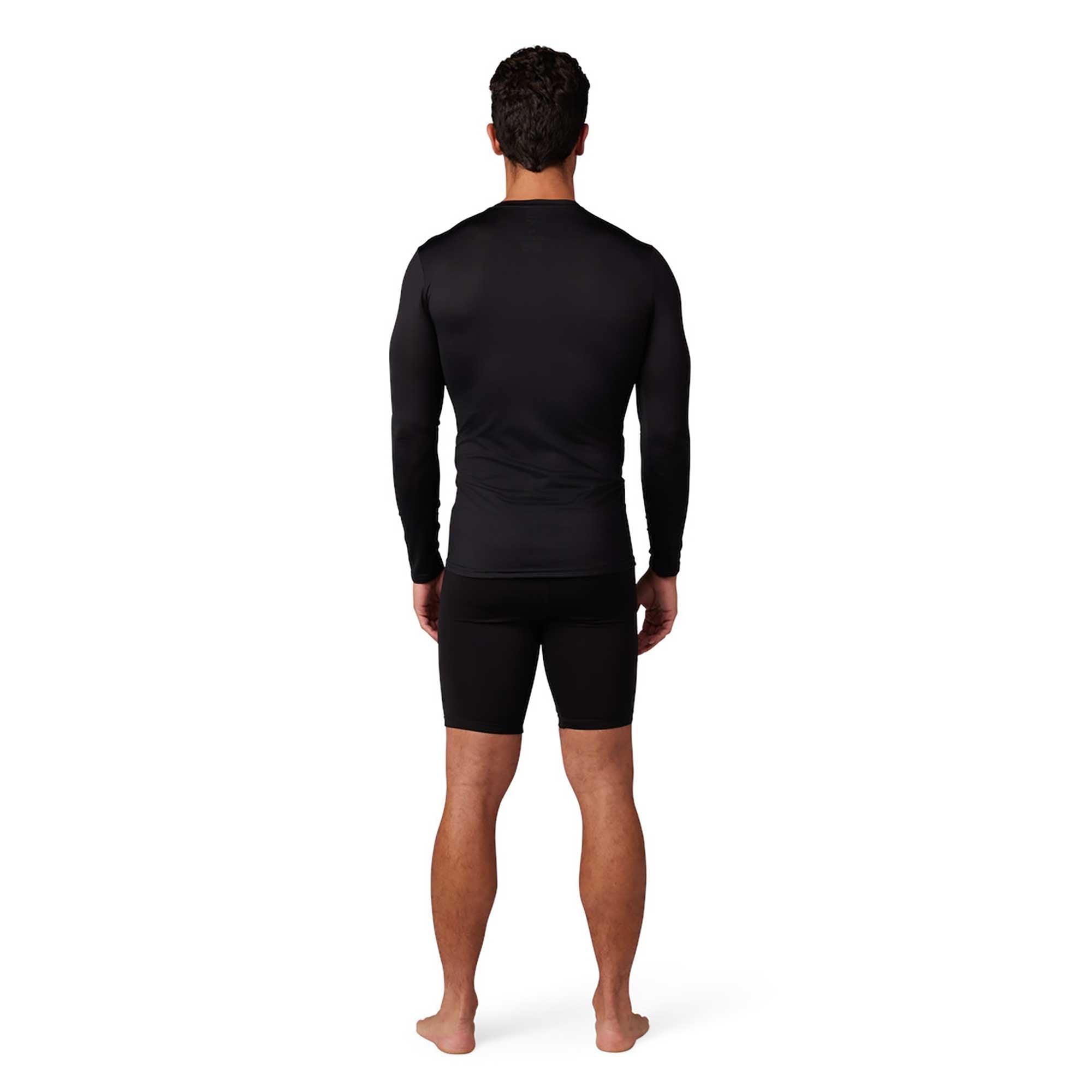 FOX Racing Mens Base Layer - TECBASE LS Shirt (Black)