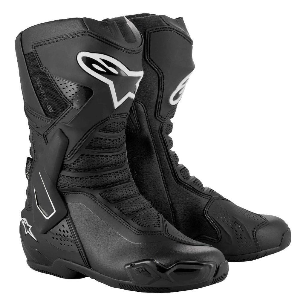 Alpinestars SMX-6 V3 Drystar WP Motorcycle Sports Touring Boots (Black)