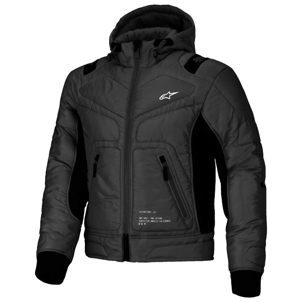 Alpinestars Mohobbs WP Motorcycle Urban Textile Jacket (Black/Orange Fluo)