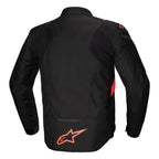 Alpinestars T-Jaws V4 WP Motorcycle Sports Textile Jacket (Black/Red Fluo)