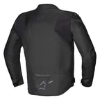 Alpinestars T-Jaws V4 WP Motorcycle Sports Textile Jacket (Black/Black)