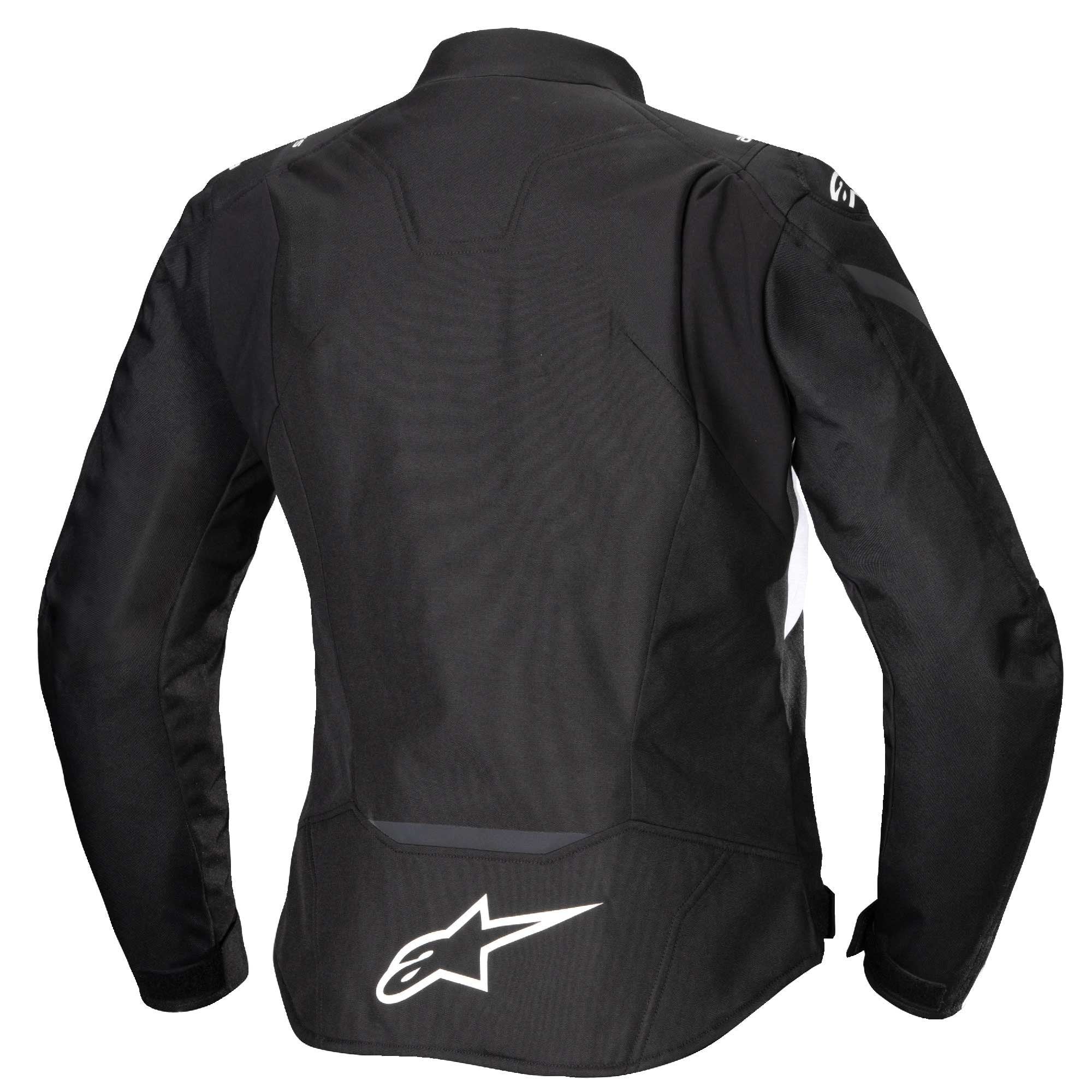 Alpinestars Women's T-Jaws V4 Waterproof Motorcycle Textile Jacket (Black/White)
