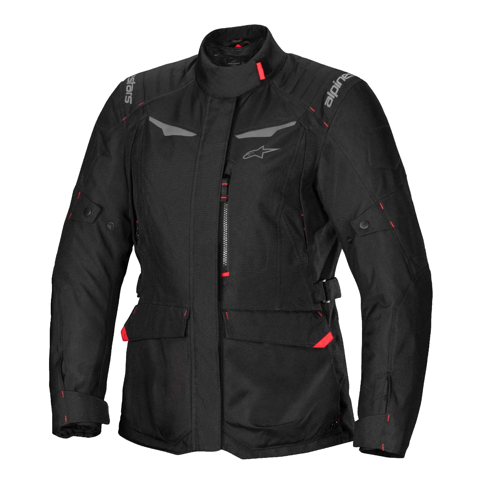 Alpinestars Stella ST-1 Waterproof Womens Motorcycle Textile Jacket (Black)