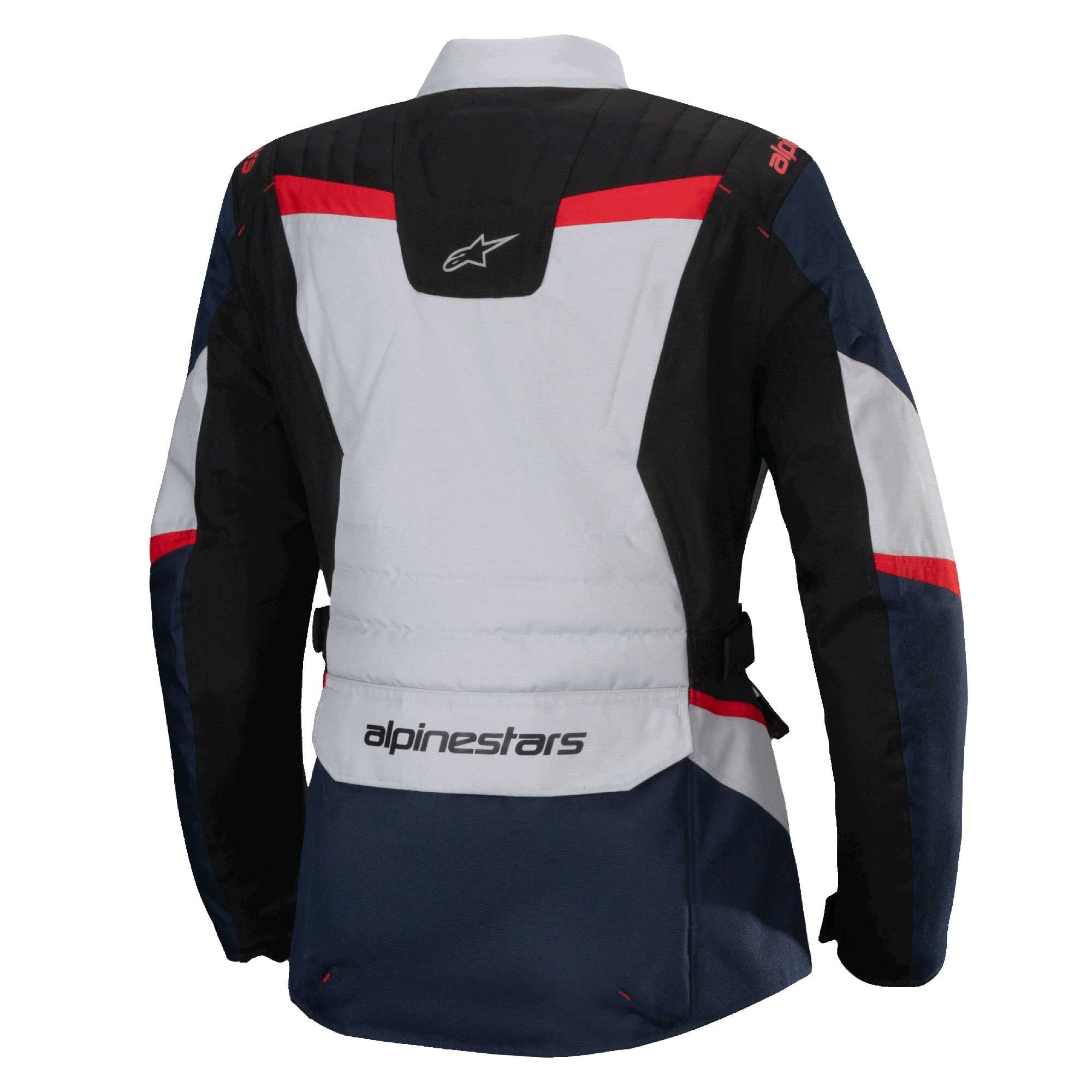 Alpinestars Stella ST-1 Waterproof Womens Motorcycle Textile Jacket (Dark Blue/Black/Bright Red)