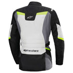 Alpinestars Stella ST-1 Waterproof Womens Motorcycle Textile Jacket (Ice Grey/Black/Yellow Fluo)