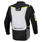 Alpinestars ST-1 Waterproof Motorcycle Adventure Textile Jacket (Ice Grey/Black/Yellow Fluo)