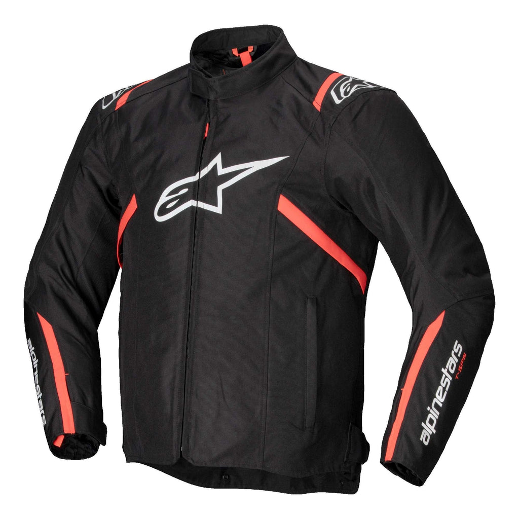 Alpinestars T-SPS V2 WP Motorcycle Sports Textile Jacket (Black/White/Red Fluo)