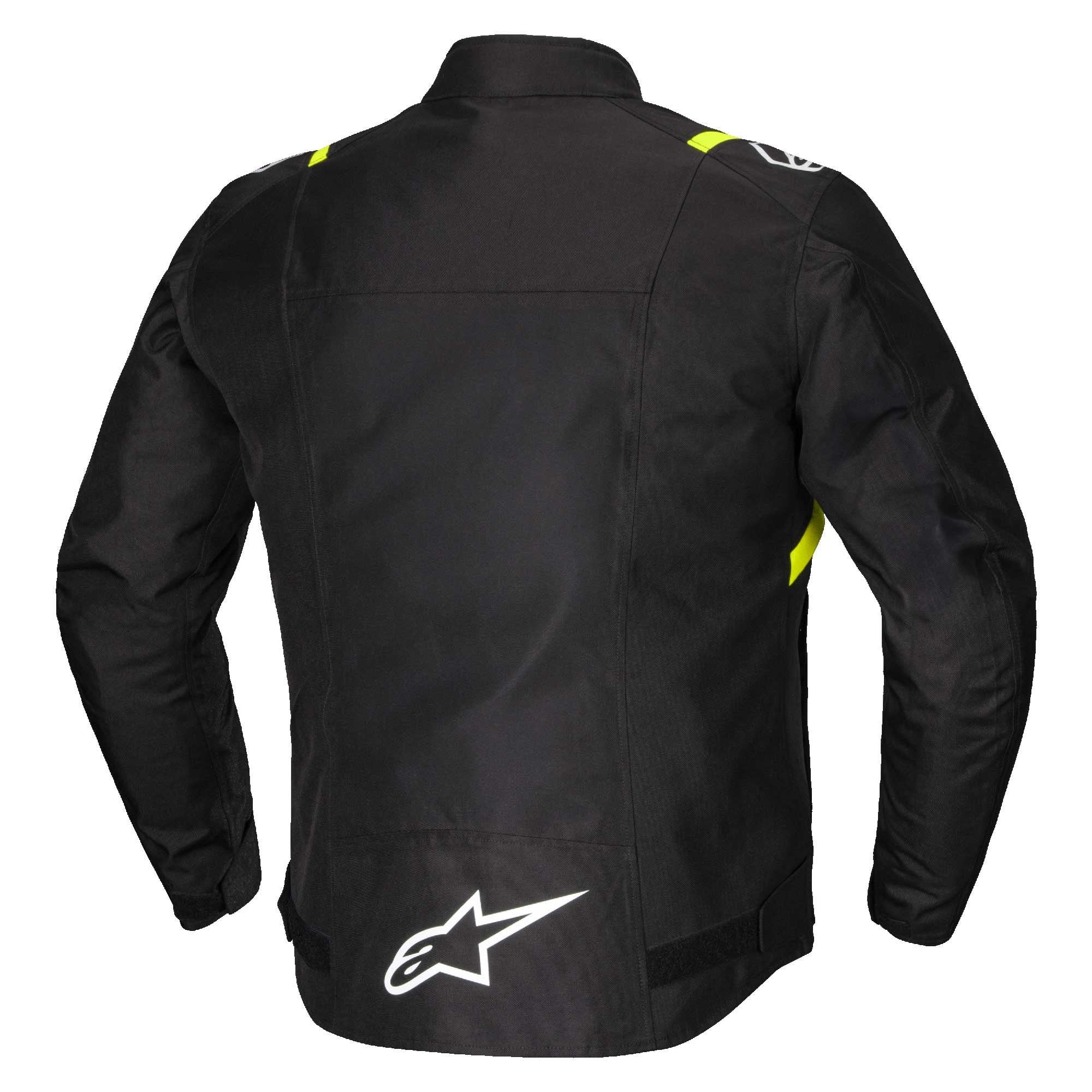 Alpinestars T-SPS V2 WP Motorcycle Sports Textile Jacket (Black/White/Yellow Fluo)