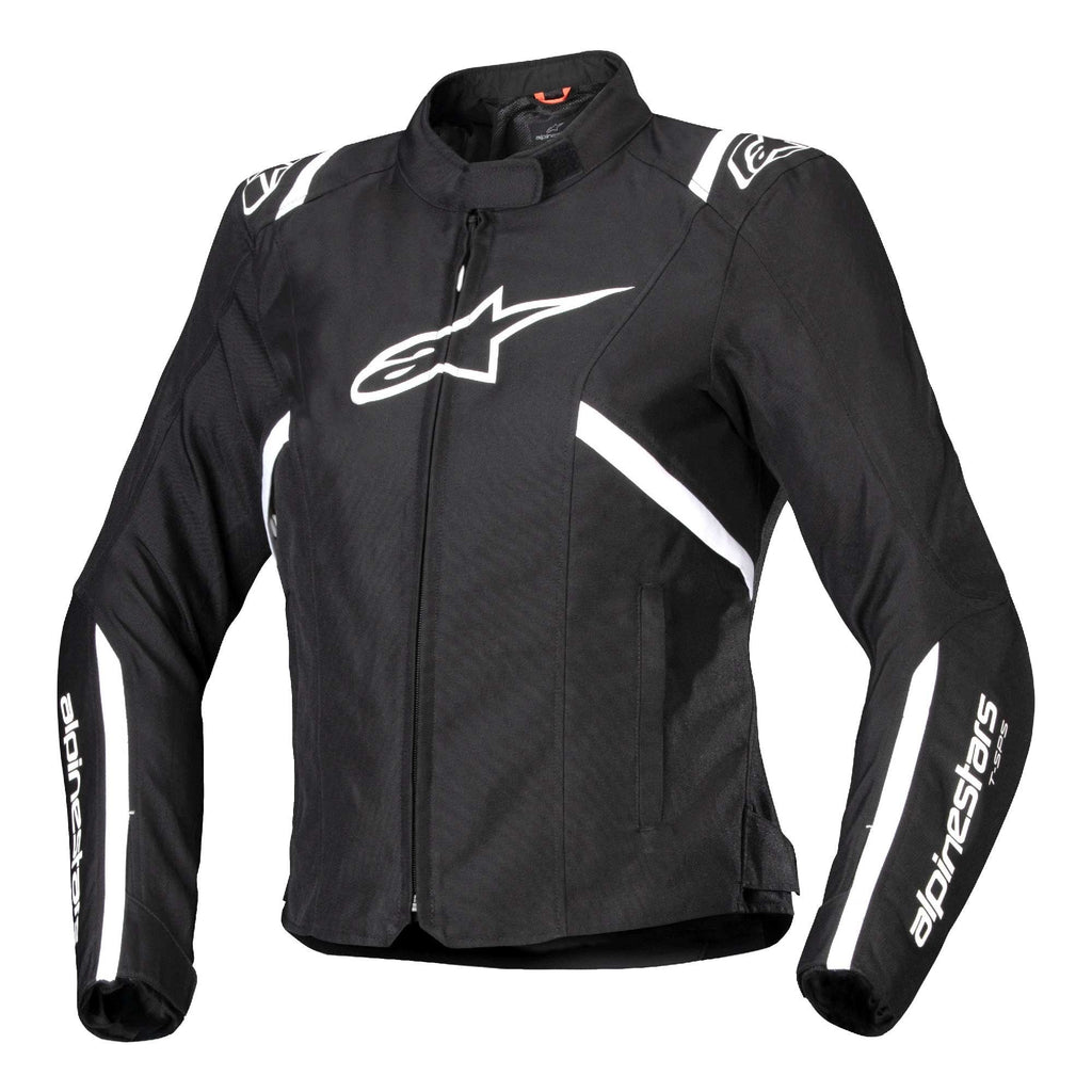 Alpinestars Women's T-SPS V2 Waterproof Motorcycle Jacket (Black/White)