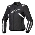 Alpinestars Women's T-SPS V2 Waterproof Motorcycle Jacket (Black/White)
