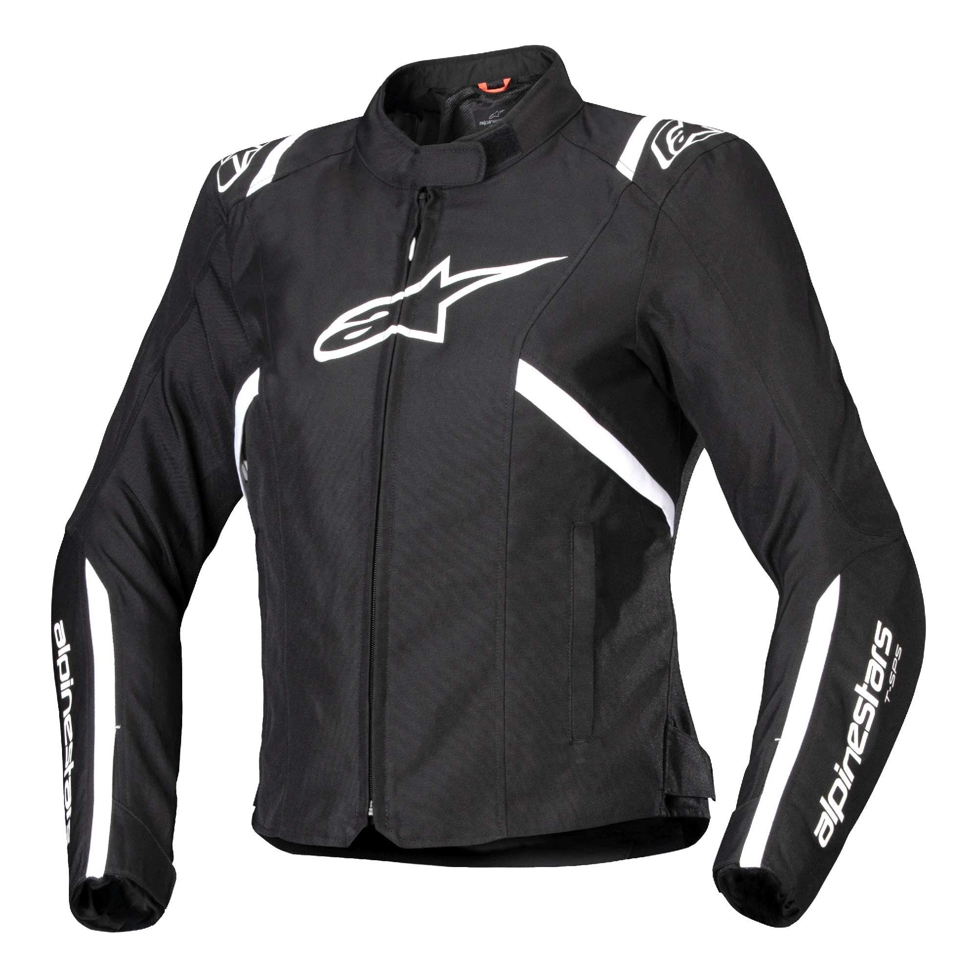 Alpinestars Women's T-SPS V2 Waterproof Motorcycle Jacket (Black/White)