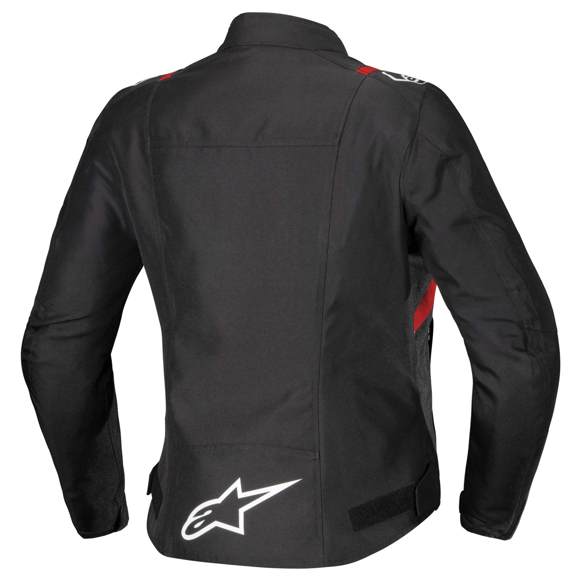 Alpinestars Women's T-SPS V2 Waterproof Motorcycle Jacket (Black/White/Red Fluo)