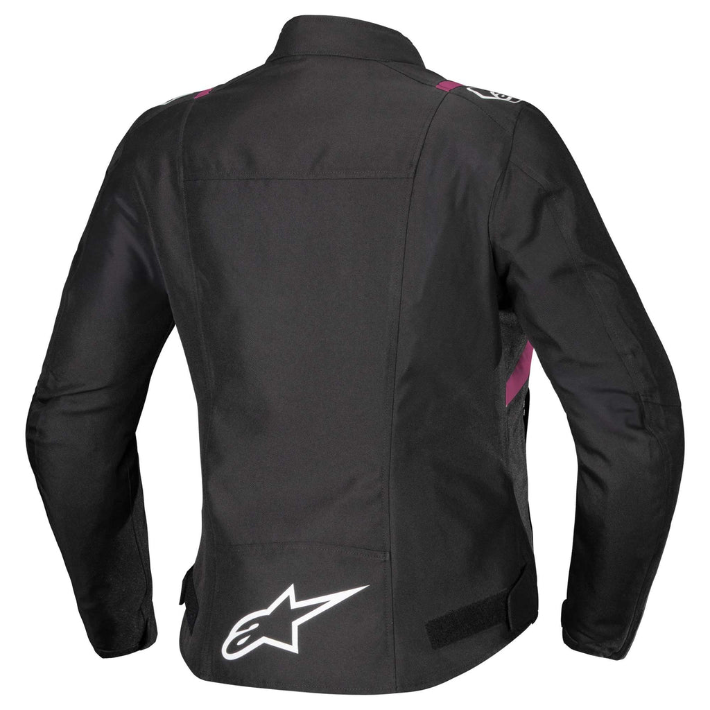 Alpinestars Womens Motorcycle Jacket - Stella T-SPS V2 Waterproof (Black/White/Diva Pink)