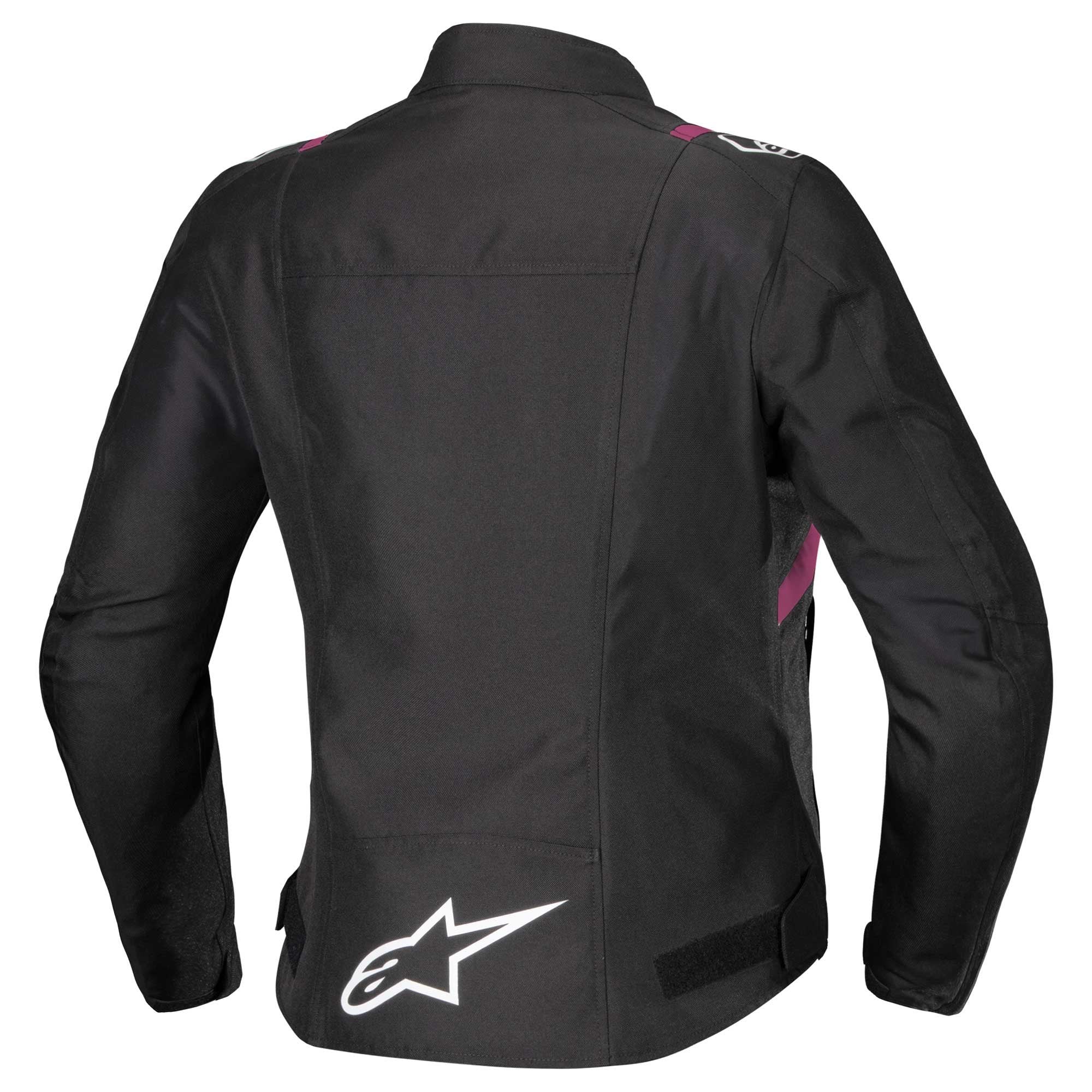 Alpinestars Womens Motorcycle Jacket - Stella T-SPS V2 Waterproof (Black/White/Diva Pink)