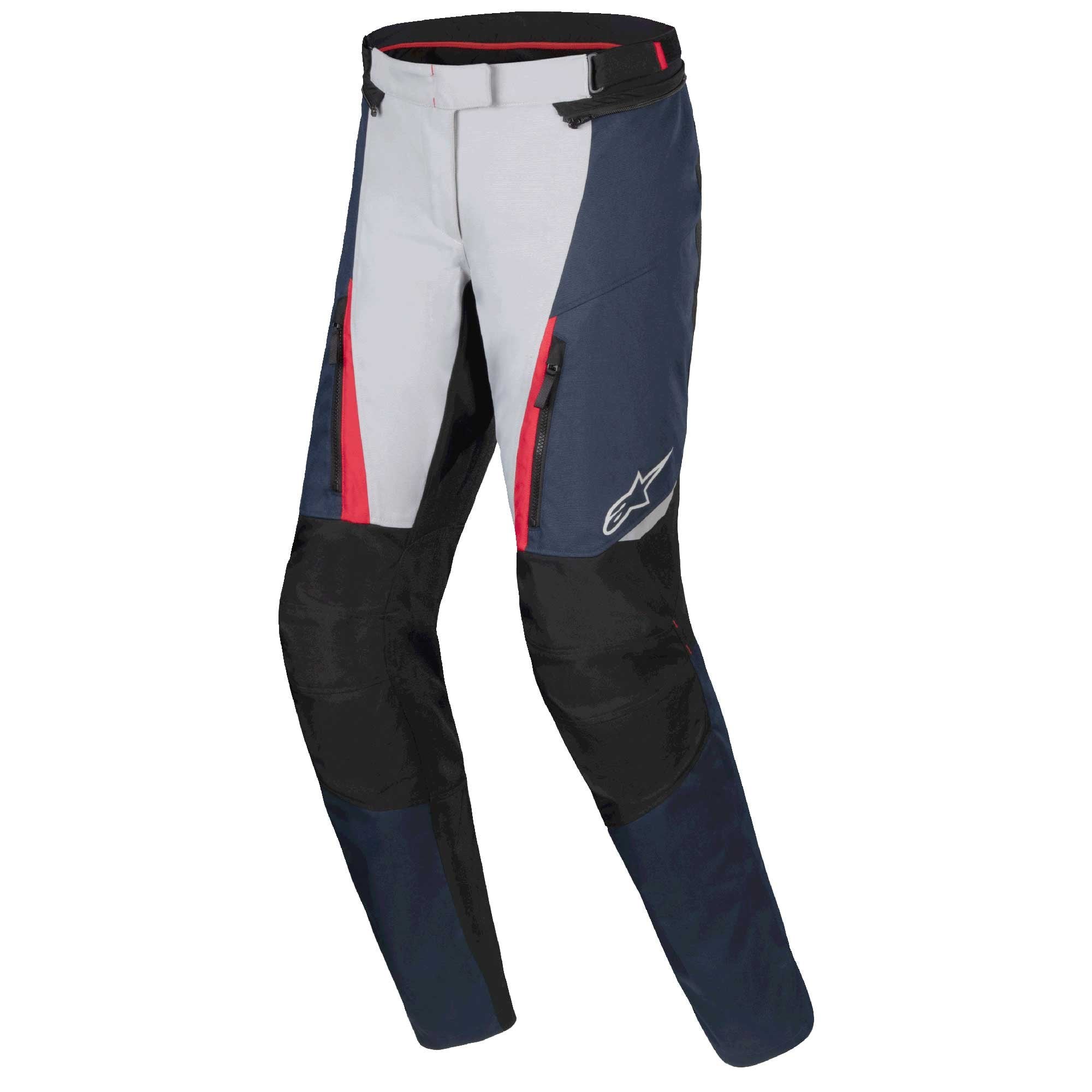 Alpinestars Stella ST-1 Waterproof Womens Motorcycle Textile Pant (Dark Blue/Black/Bright Red)