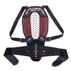 Alpinestars (Armour) Back Protector - Plasma With Straps + Kidney Belt (CE2) (Red/White/Black)