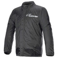 Alpinestars Motorcycle Waterproof Rain Jacket - Hurricane Rain V2 (Black)