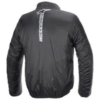 Alpinestars Motorcycle Waterproof Rain Jacket - Hurricane Rain V2 (Black)