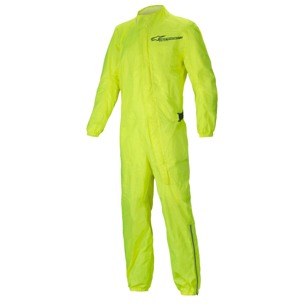 Alpinestars Motorcycle Waterproof Rain Suit - Hurricane Rain V2 (Yellow Fluo)