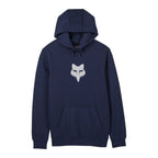 FOX Racing Mens Hoodie - FOX HEAD Fleece Pullover (Midnight)