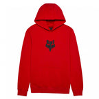 FOX Racing Mens Hoodie - FOX HEAD Fleece Pullover (Flame Red)